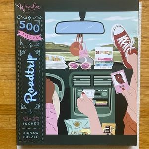 Road trips Wander 500 Pieces 18x24 puzzle brand new